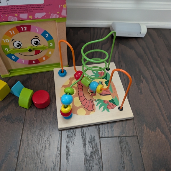 Colorful Wooden Abacus Toy - Picture 2 of 7